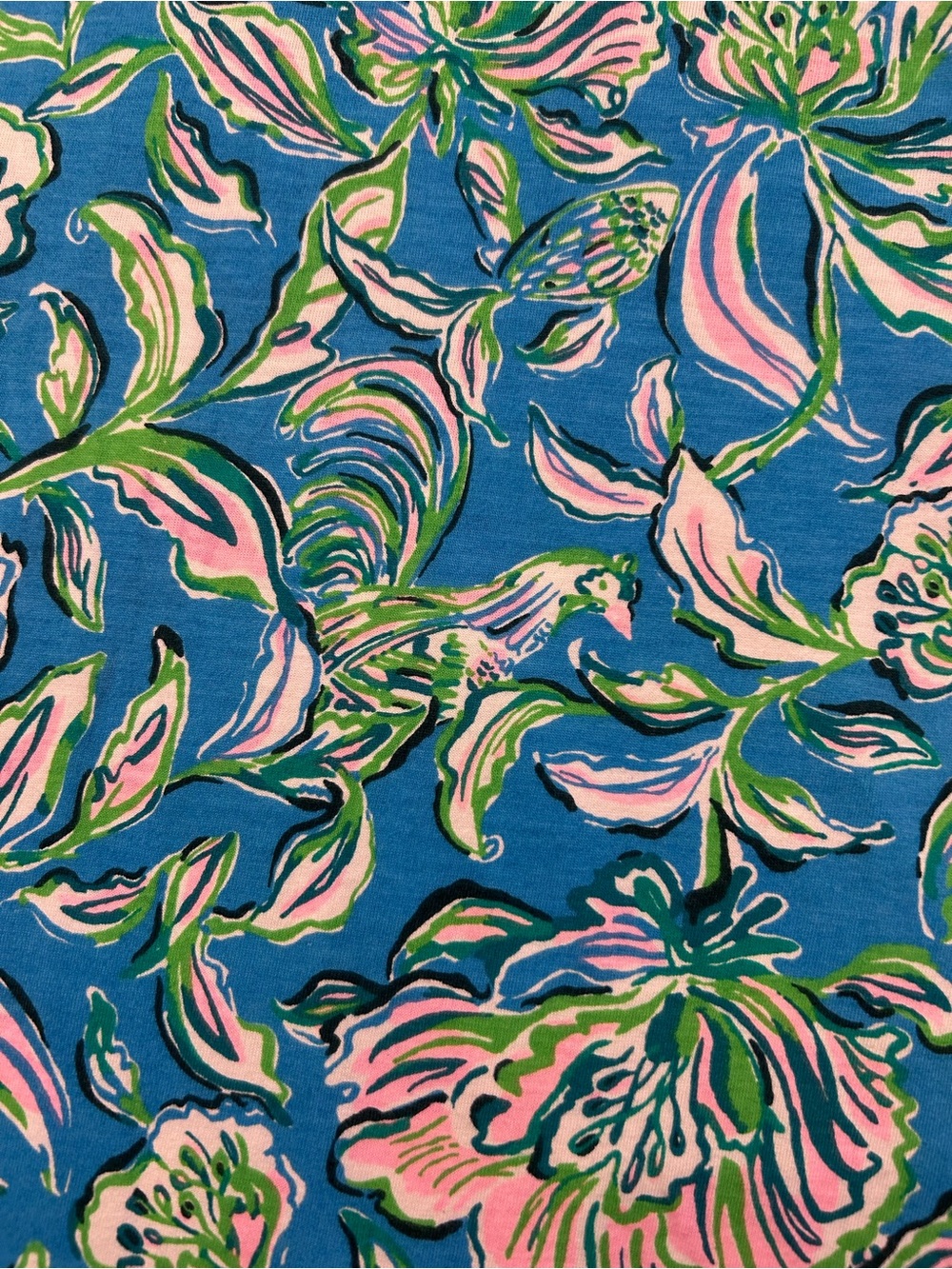 Lilly Pulitzer Tessa Three Quarter Sleeve V Neck Dress Small Cumulus Blue Chick - Picture 14 of 14
